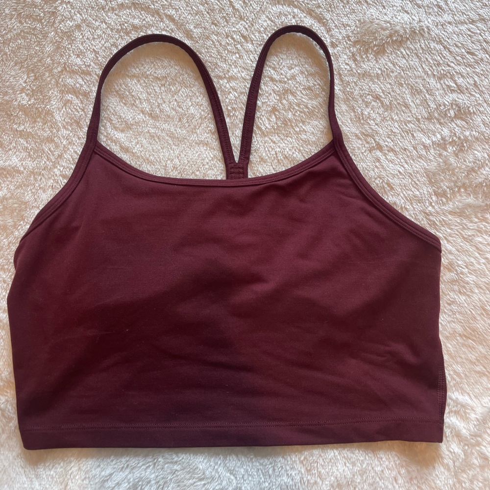 Burgundy Aerie Workout Tank